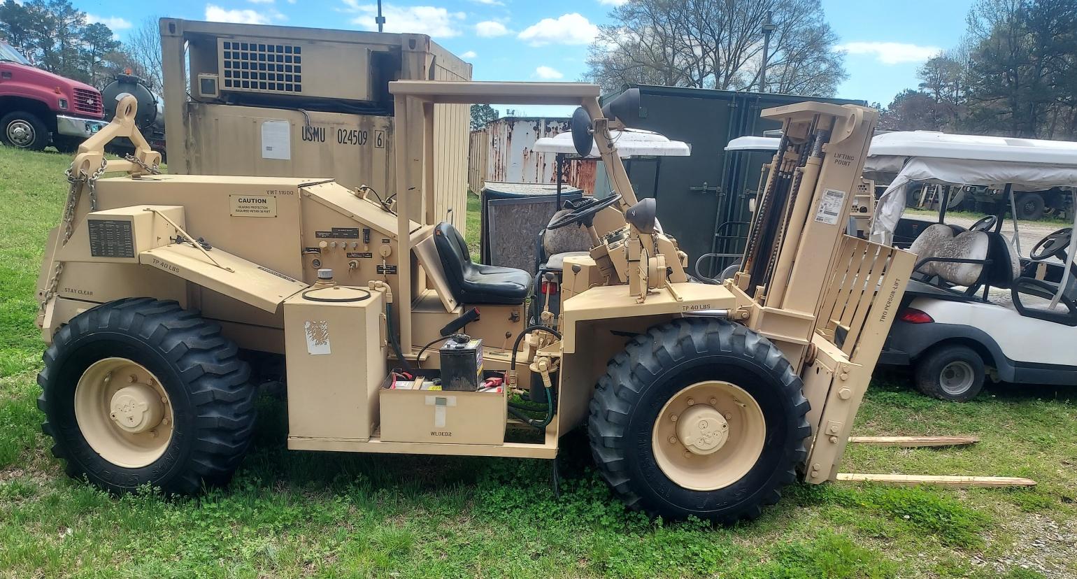 Entwistle MHE270 Forklift NC DOA